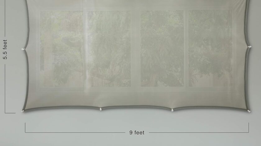 55 ft x 9 ft holographic rear projection screen review