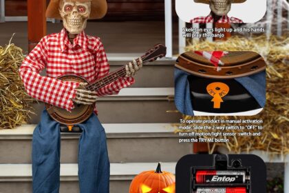 candieslife halloween banjo skeleton review