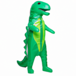 comin inflatable dinosaur costume kids review