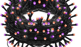 dazzle bright halloween 300 led string lights review