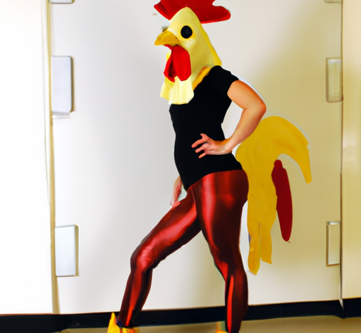 funky chicken costume review