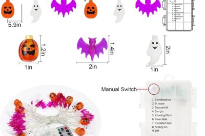 halloween lights review