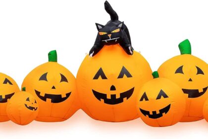 hblife 8 ft halloween inflatables review