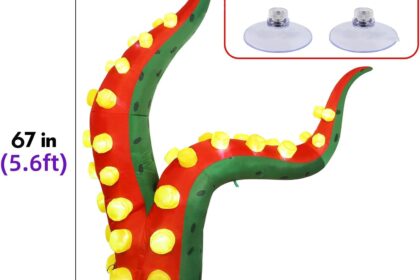 inflatable lighted octopus tentacle review