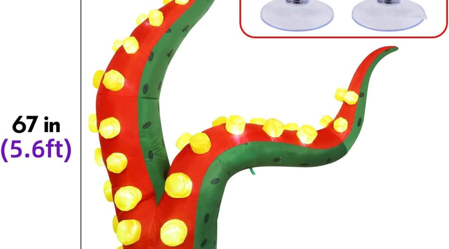 inflatable lighted octopus tentacle review