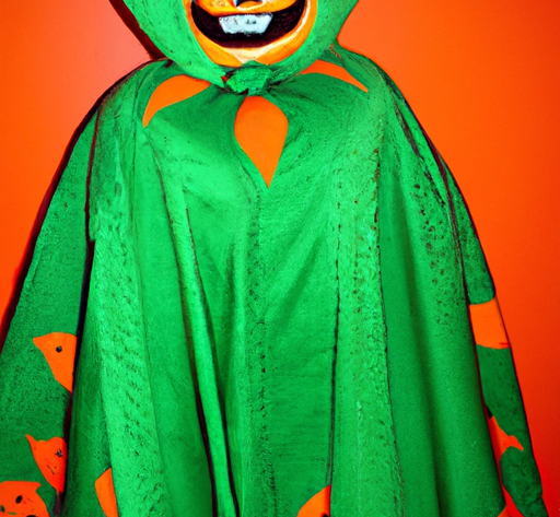 maisolly halloween pumpkin poncho costume review