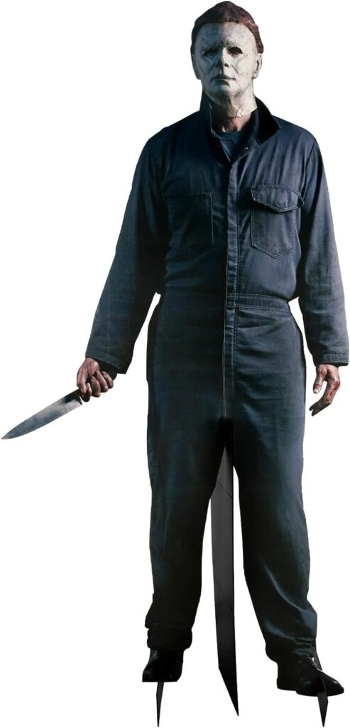 Michael Myers Halloween Indoor Outdoor Decorations - Scary Life Size Yard Lawn Decor for Home