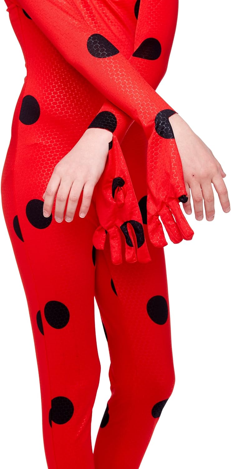 Miraculous Lady Bug Kids Jumpsuit Costume | Officially Licensed | Couple Costume | TV and Movie Costume