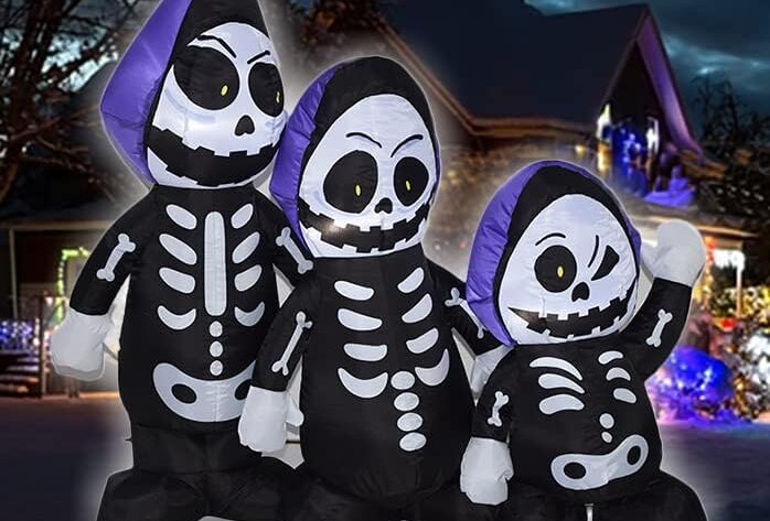 monsoon naughty ghosts inflatable halloween yard decorations review